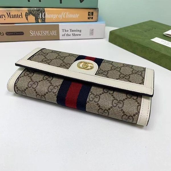 Free shipping Gucci Ophidia GG Continental long wallet replica 52315396IWN4076