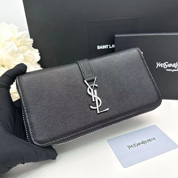 Rare Saint Laurent Zip Around Wallet Replica Cassandra Long Wallet Sai09347