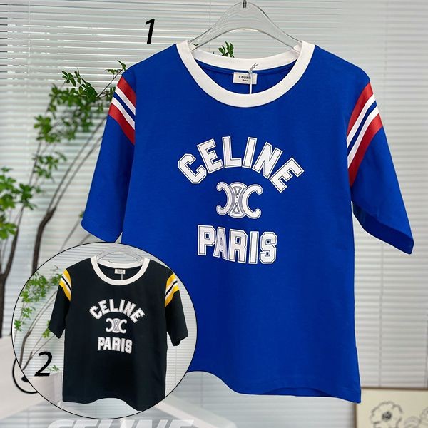 n-grade Recommended Celine short sleeve boxy T-shirt fake Triomphe 2 colors Cef23777 n-grade Recommended Celine short sleeve boxy T-shirt fake Triomphe 2 colors Cef23777