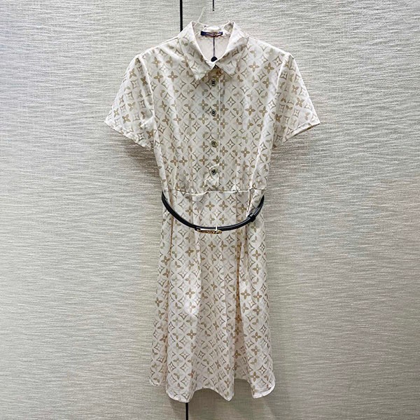 ☆Louis Vuitton☆Monogram shirt dress copy vup98459