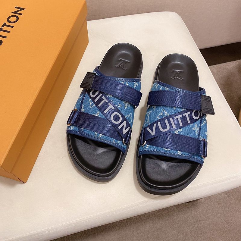 Cute Louis Vuitton Honolulu Mule Sandals Replica vuq12497 Cute Louis Vuitton Honolulu Mule Sandals Replica vuq12497