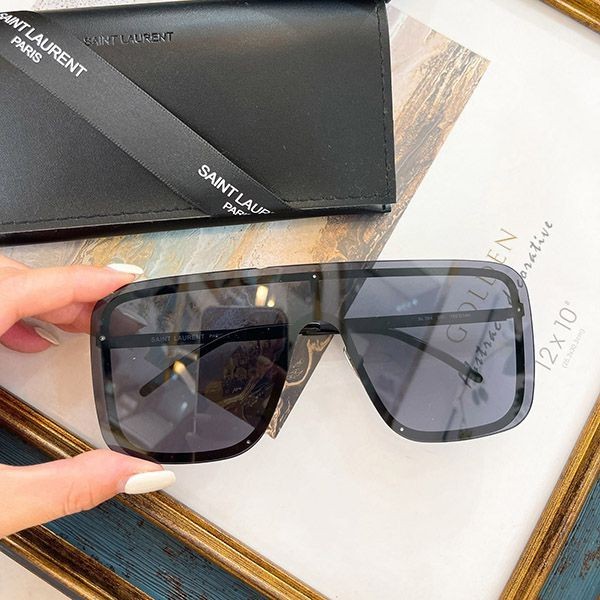 No.1 Popular Saint Laurent Replica Sun Black Sunglasses SAJ61153