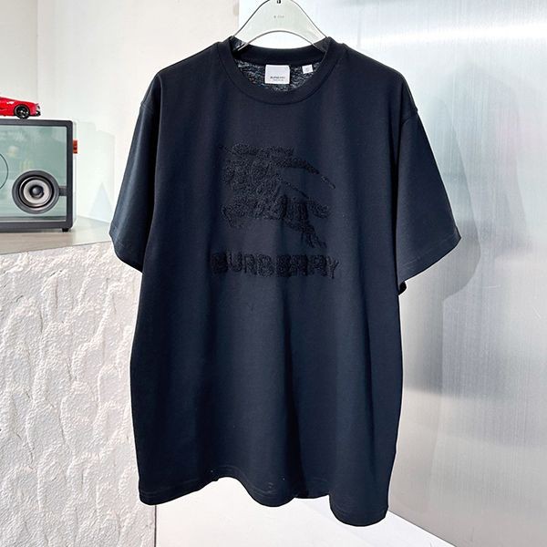 Stylish Burberry Logo T-Shirt Replica Black Bam66981 Stylish Burberry Logo T-Shirt Replica Black Bam66981
