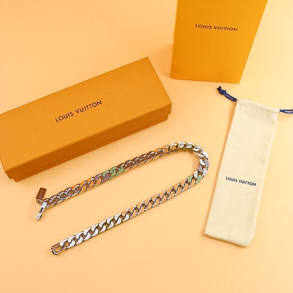 Collier Chain Replica ★ 21SS New Louis Vuitton Necklace Replica Links Pastel vub93079 Collier Chain Replica ★ 21SS New Louis Vuitton Necklace Replica Links Pastel vub93079