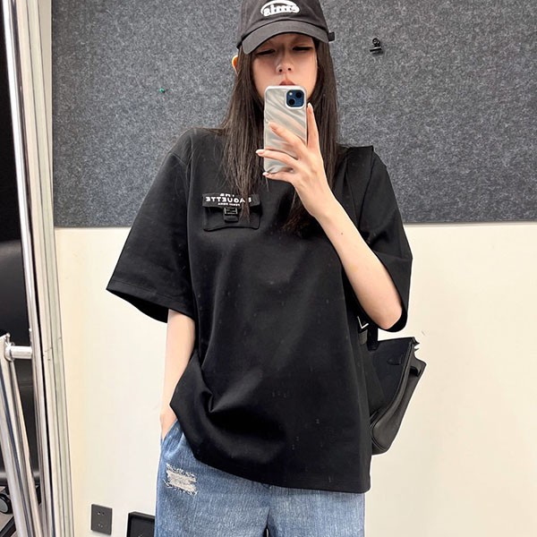 ☆Super popular☆【Fendi x Marc Jacobs copy】Cotton jersey T-shirt FY1240AOFNF0QA1 ☆Super popular☆【Fendi x Marc Jacobs copy】Cotton jersey T-shirt FY1240AOFNF0QA1