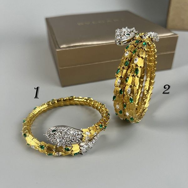 Hard to find Bulgari replica Serpenti Viper bracelet in two colors Bue80346