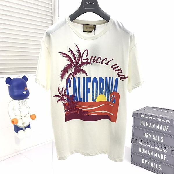 New Gucci cotton jersey T-shirt for spring, fake gub26855 New Gucci cotton jersey T-shirt for spring, fake gub26855