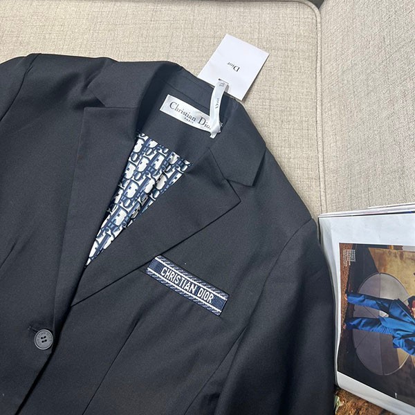 Attention ★ Dior Oblique short sleeve jacket replica der74114