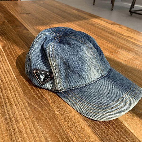 Secured Prada denim replica baseball cap puv20541
