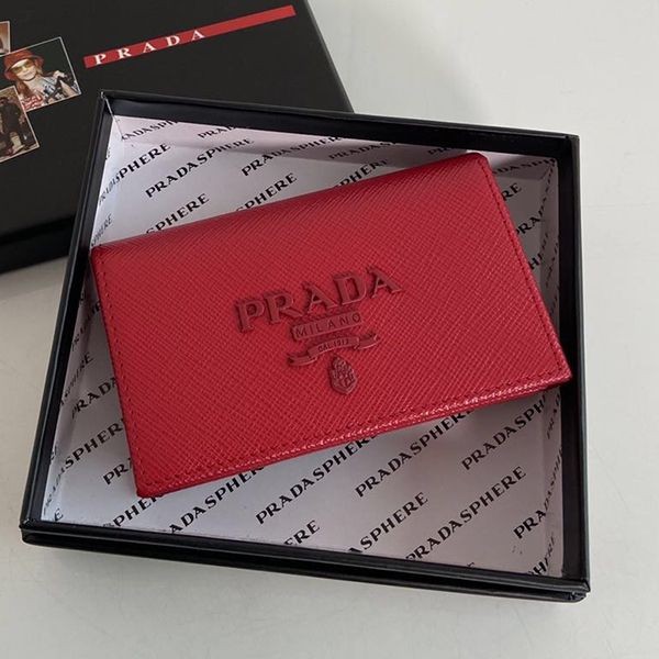 Prada business card holder, card case, replica wallet pul72732 available now