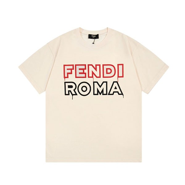 Fendi roma logo T-shirt replica feq98683 Fendi roma logo T-shirt replica feq98683