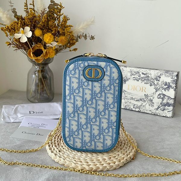 Very popular Dior mobile phone holder mini bag replica pochette deo66097