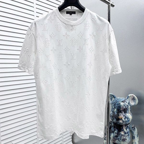 Louis Vuitton Monogram Cotton T-shirt Replica vuh23844 Louis Vuitton Monogram Cotton T-shirt Replica vuh23844
