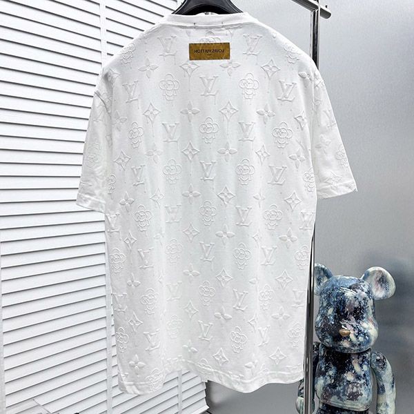Louis Vuitton Monogram Cotton T-shirt Replica vuh23844