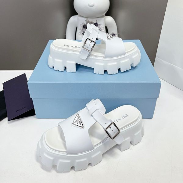 Sold out Prada Monolith Foam Rubber Sandals Replica puh84653 Sold out Prada Monolith Foam Rubber Sandals Replica puh84653