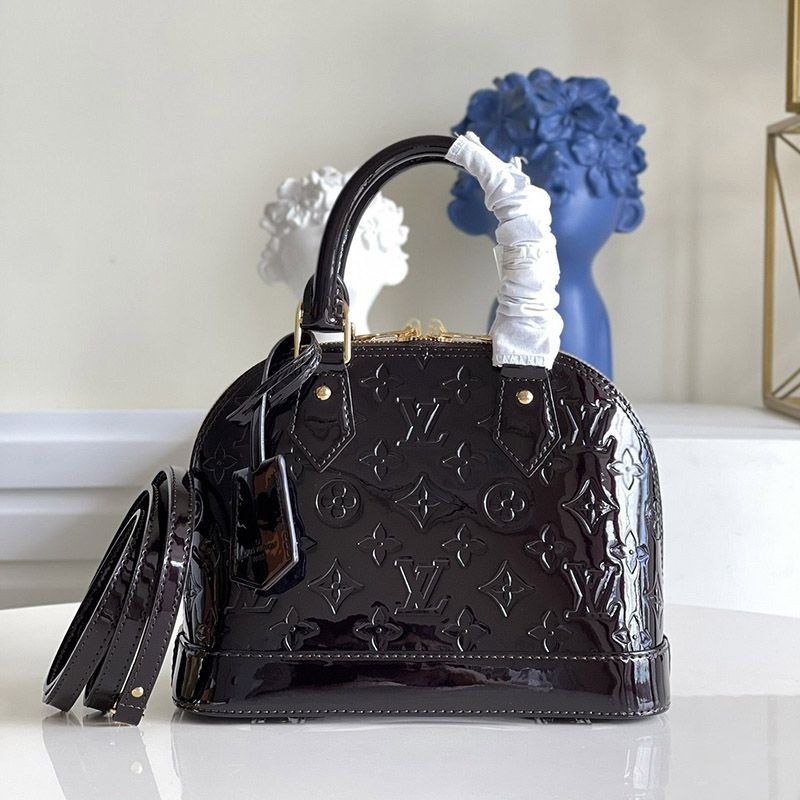 ★Japan!! Popular! Louis Vuitton Monogram Patent Leather Alma BB Copy vur09325 ★Japan!! Popular! Louis Vuitton Monogram Patent Leather Alma BB Copy vur09325