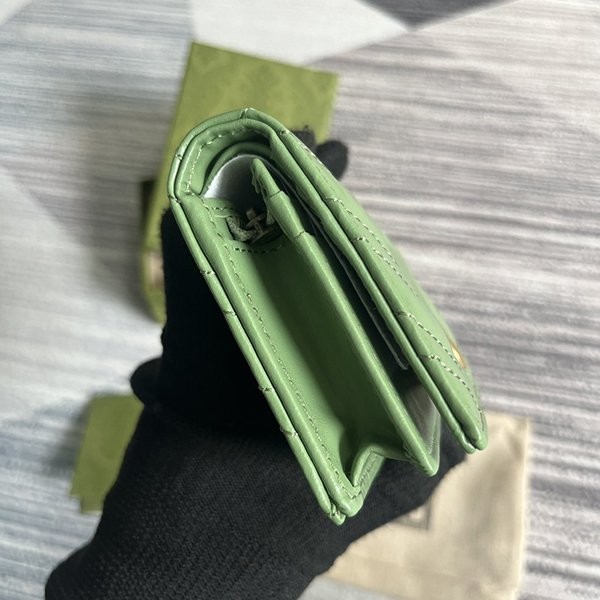 New color ☆ Rare Gucci GG Marmont replica bi-fold wallet guc58415