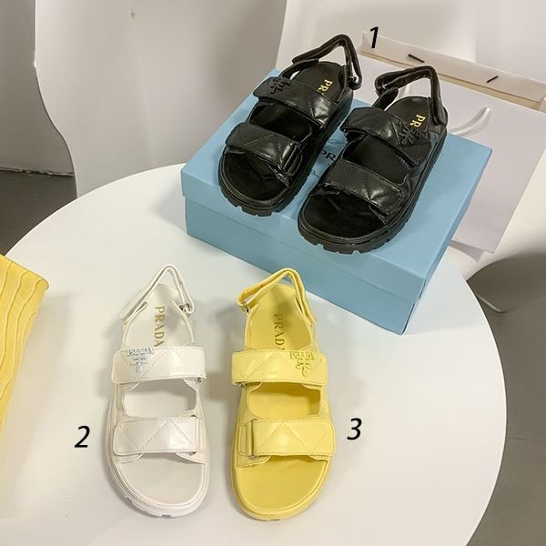 Free shipping Prada Padded Nappa Leather Sandals Replica 3 colors put24136 Free shipping Prada Padded Nappa Leather Sandals Replica 3 colors put24136
