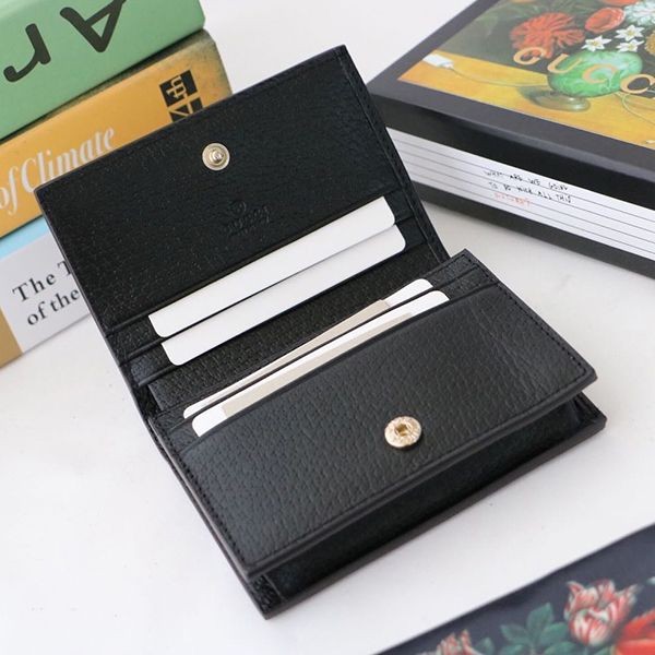 The latest and most fashionable Gucci replica folding wallet, bi-fold, GG logo gua18154