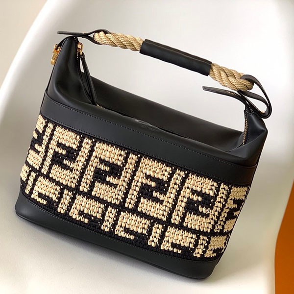 Very popular Fendi raffia mini bag replica feg50484