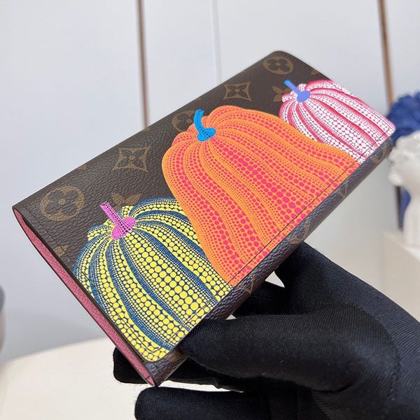 Louis Vuitton Yayoi Kusama Women's Portefeuille Sarah Replica M82114