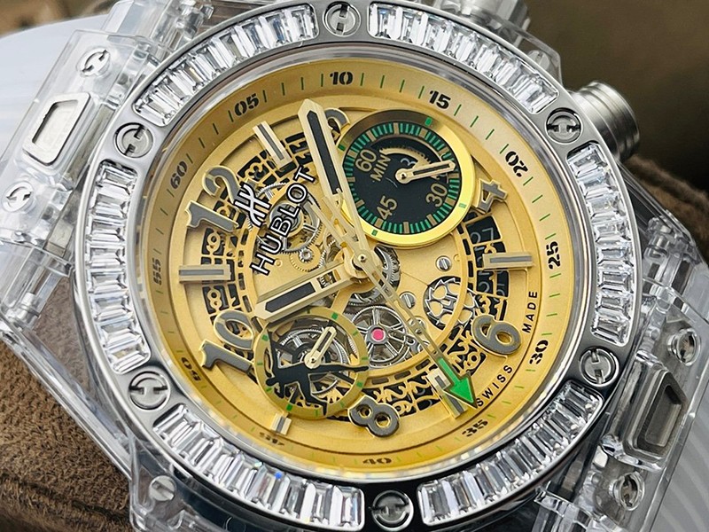 Sure to sell out, fake Hublot watch, Big Bang Unico Sapphire, limited production of 500 pieces, hun82484