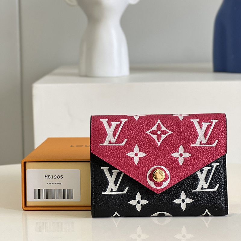 Love at first sight? Arrives immediately☆? Louis Vuitton Portefeuille Victorine fake wallet bicolor M81285 Love at first sight? Arrives immediately☆? Louis Vuitton Portefeuille Victorine fake wallet bicolor M81285