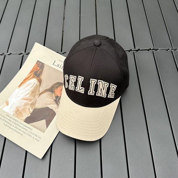 Immediate Shipping Celine Logo Applique Baseball Cap Cem77586
