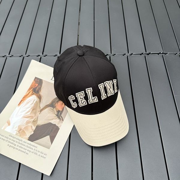 Immediate Shipping Celine Logo Applique Baseball Cap Cem77586