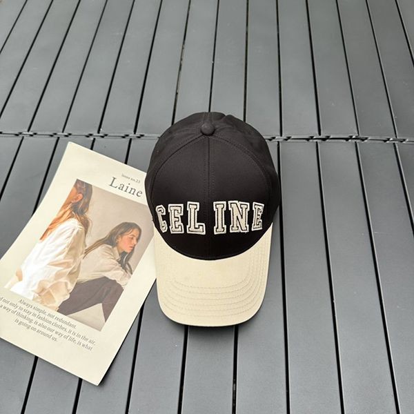 Immediate Shipping Celine Logo Applique Baseball Cap Cem77586