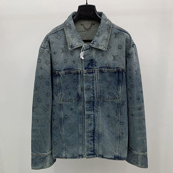 ★Japan!! Popular! Louis Vuitton Monogram Denim Jacket Replica vub34307 ★Japan!! Popular! Louis Vuitton Monogram Denim Jacket Replica vub34307