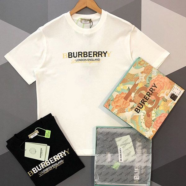 New design Burberry logo printed T-shirt replica Bat86268 New design Burberry logo printed T-shirt replica Bat86268
