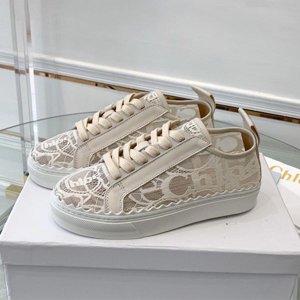 [Popular item] Chloe sneakers replica lace "Lauren" sneakers chm95369