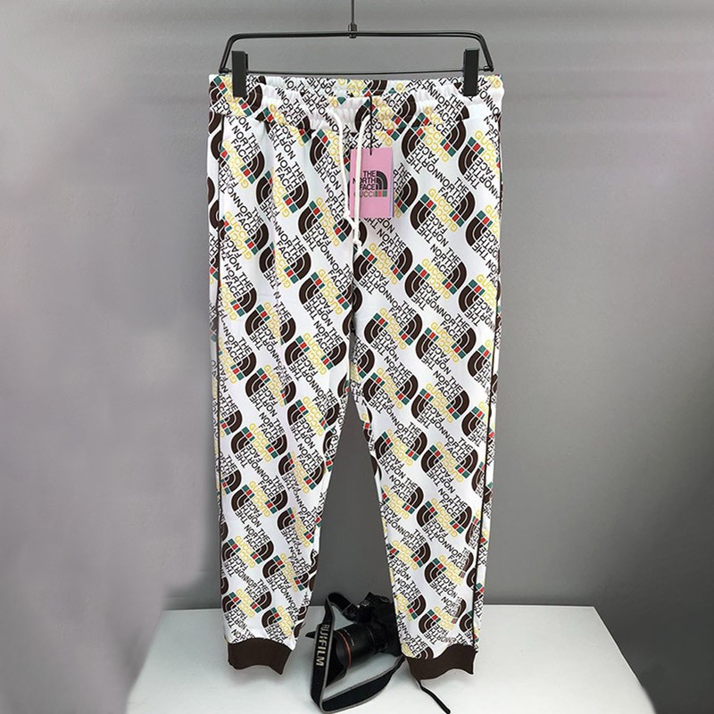 ☆Super popular☆Gucci x North Face fake technical jersey pants Noy57224