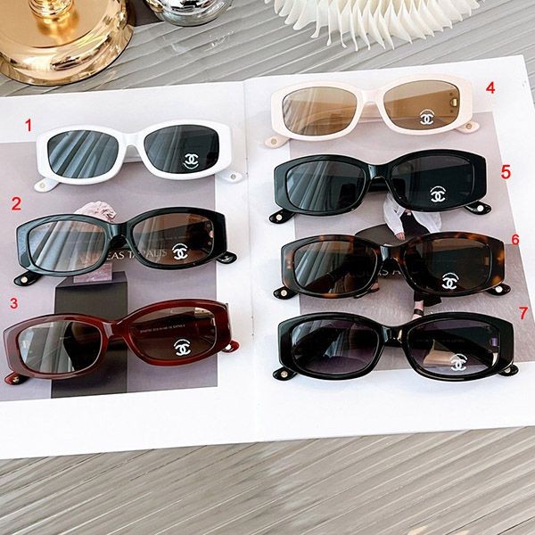 No.1 Popular Chanel PHARRELL Logo Sunglasses Replica sht29135