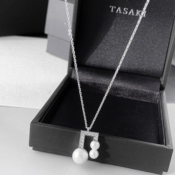 definitely want it! TASAKI Replica Balance Note Pave Pendant taf99716