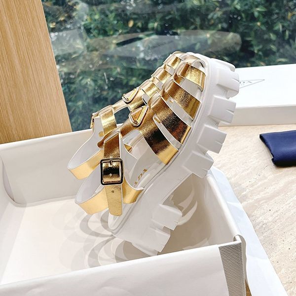 Latest and stylish Prada replica Monolith foam rubber sandals pux30524