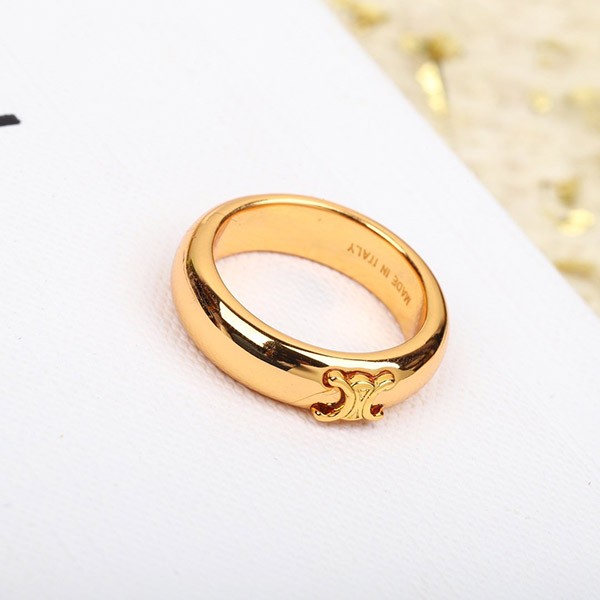 Rare Celine Triomphe Ring Replica Gold Ceh48739 Rare Celine Triomphe Ring Replica Gold Ceh48739