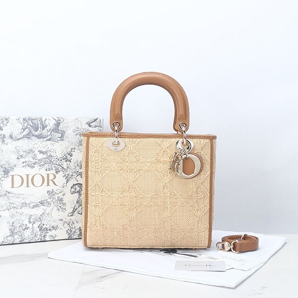 Hard to get!! 2023SS latest work? Lady Dior fake Cannage raffia basket bag deo30386 Hard to get!! 2023SS latest work? Lady Dior fake Cannage raffia basket bag deo30386