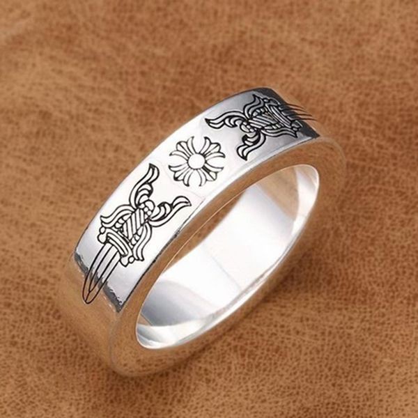 Rare Chrome Hearts Spacer Ring Replica 6mm Dagger Kum78872