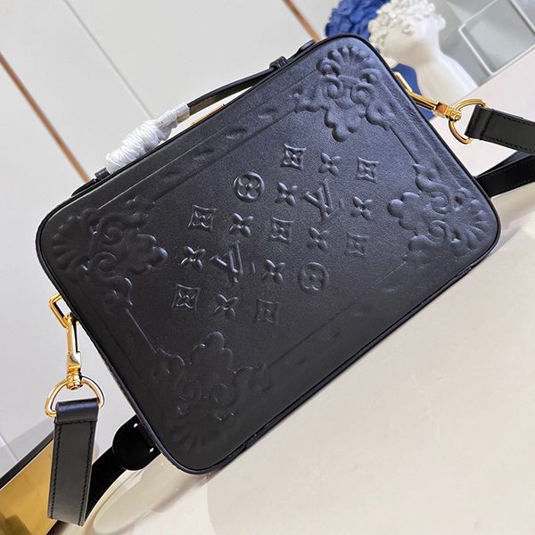 Very popular all over the world? Louis Vuitton Replica Handle Soft Trunk Black vur74505