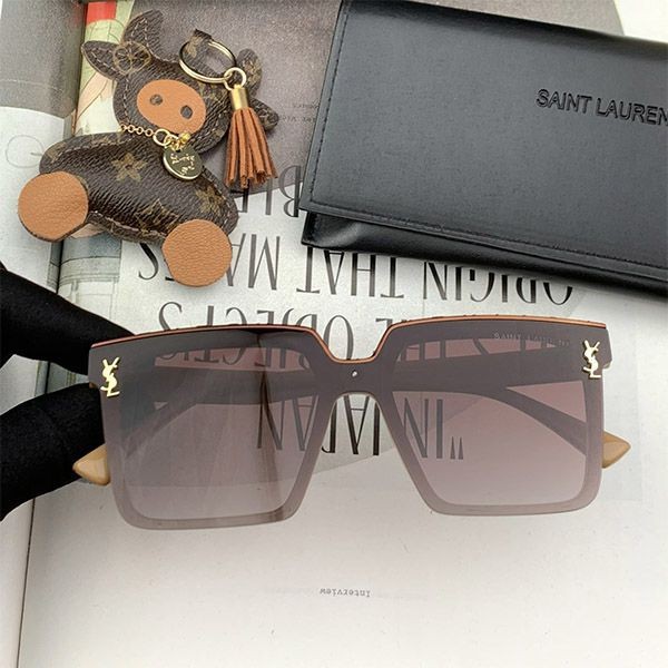 Attention ★ Saint Laurent fake square frame sunglasses Sac87321