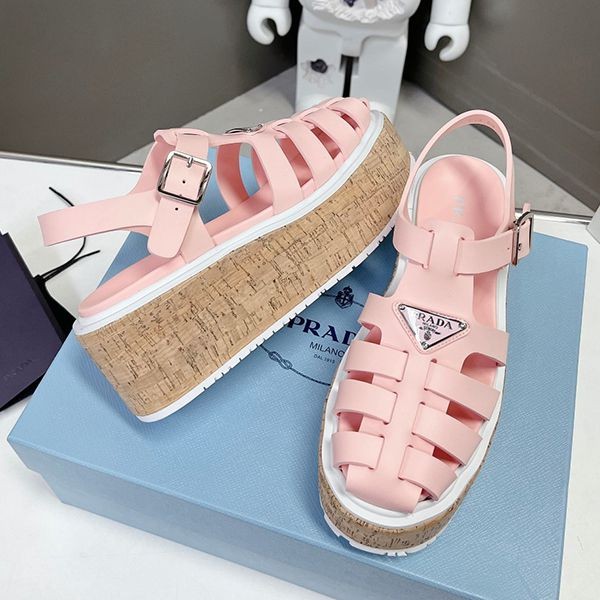 Sold out Prada rubber wedge platform sandals replica puj11548 Sold out Prada rubber wedge platform sandals replica puj11548