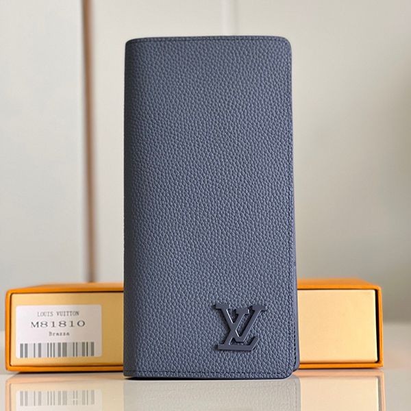 Immediate delivery of Louis Vuitton replica Portefeuille Brazza long wallet M81810 Immediate delivery of Louis Vuitton replica Portefeuille Brazza long wallet M81810