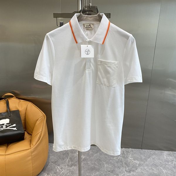 No. 1 in cumulative sales! Hermes polo shirt replica short sleeve cotton erm62195