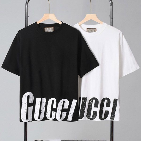 Cheap Balenciaga Gucci collaboration logo T-shirt copy with tracking bar12462 Cheap Balenciaga Gucci collaboration logo T-shirt copy with tracking bar12462