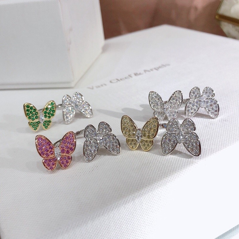 Want it? Ultra-limited? Van Cleef & Arpels de Papillon Entree Les Doors Ring vax90030