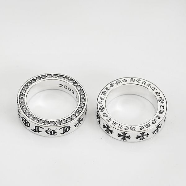 Attention ★ Chrome Hearts CH STAR Eye-catching Silver Ring Kub59014
