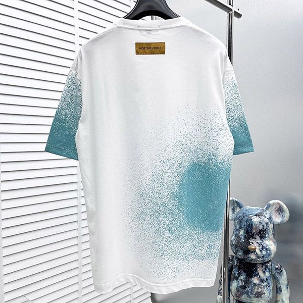 Immediate delivery Louis Vuitton cotton crew neck replica T-shirt vuq12052