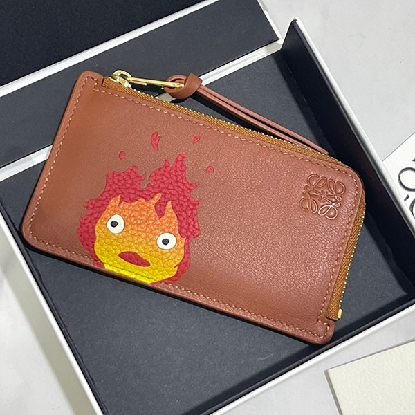 ☆Super popular☆Loewe x Howl's Moving Castle Replica Coin & Card Holder lof82251 ☆Super popular☆Loewe x Howl's Moving Castle Replica Coin & Card Holder lof82251